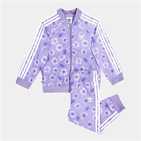 adidas floral sweatsuit.